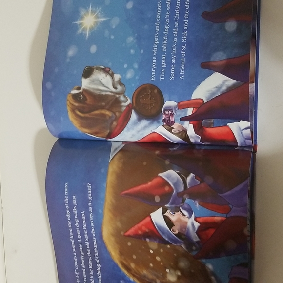 Elf Pets A St. Bernard Tradition Elf on the Shelf Book - Picture 10 of 13